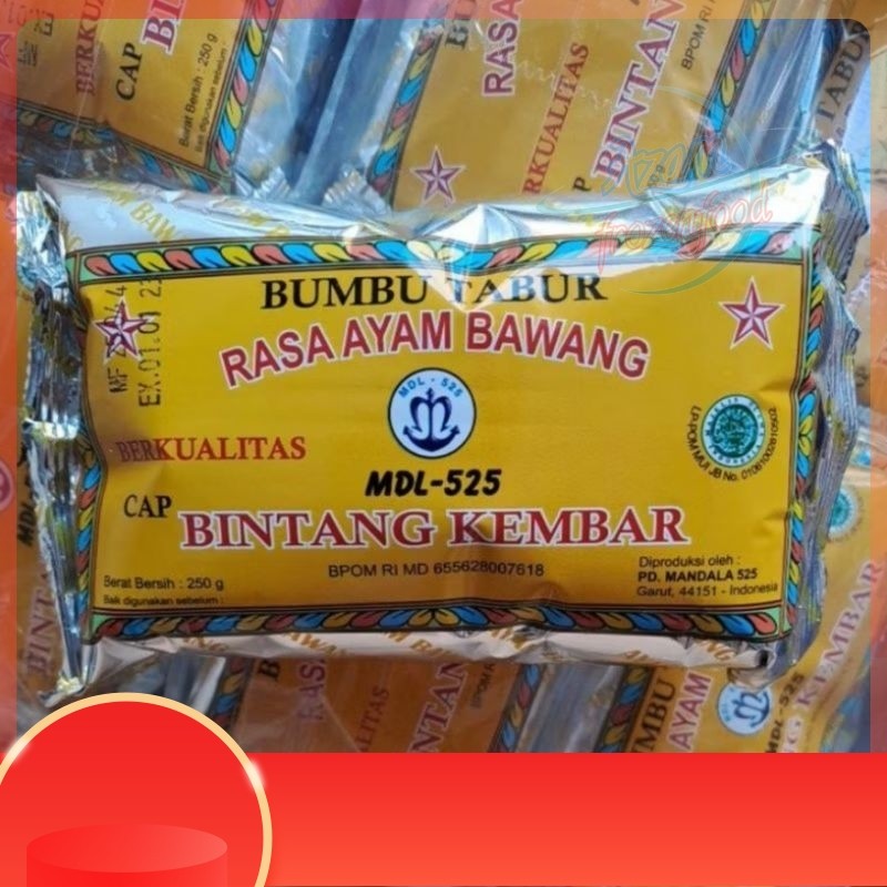 

Bumbu Tabur Bintang Kembar 250 gr