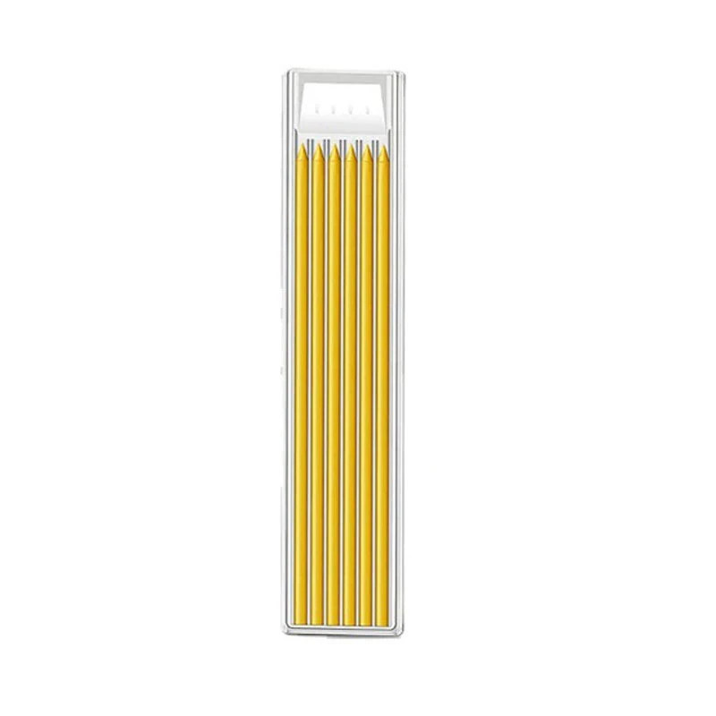 

LATHIFSHP MROOFUL Refill Isi Pensil Tukang Mekanik Carpenter Pen 2.8mm 6 PCS - MR06
