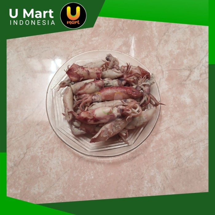 

U Mart - Baby Cumi Asin Basah 100 gram Cumi Telor