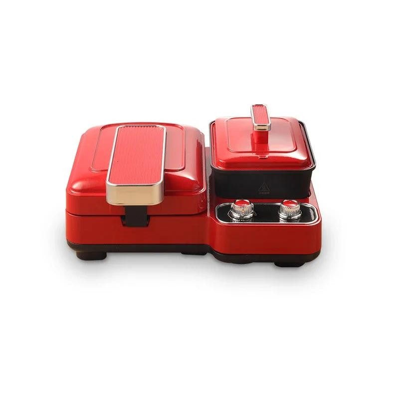 3-in-1 Breakfast Machine Sandwich Breakfast Machine Small Household Appliance Waffle Maker Multi-fun