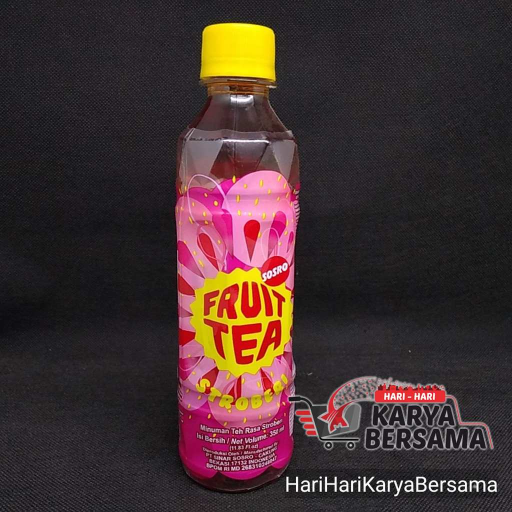 

MINUMAN RINGAN TEH FRUIT TEA STRAWBERRY 350ML