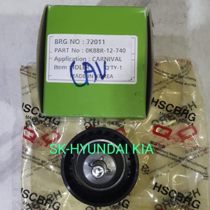 IDLER TENSIONER TIMING BELT KIA CARNIVAL DIESEL OK88R-12-740 BERKUALITAS