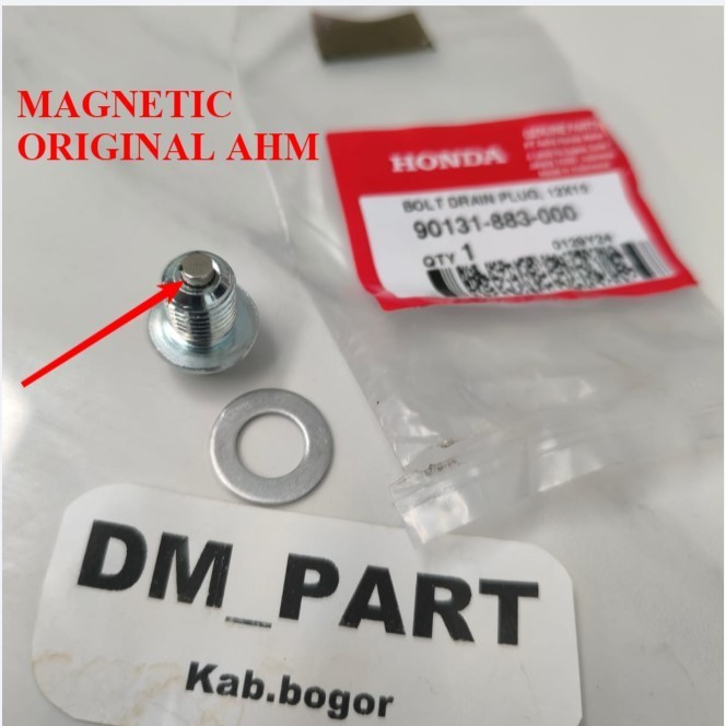 Baut magnet tap taf pembuangan oli mesin bawah honda MEGAPRO NEW MONOSHOCK TIGER OLD REVO VERZA CB15