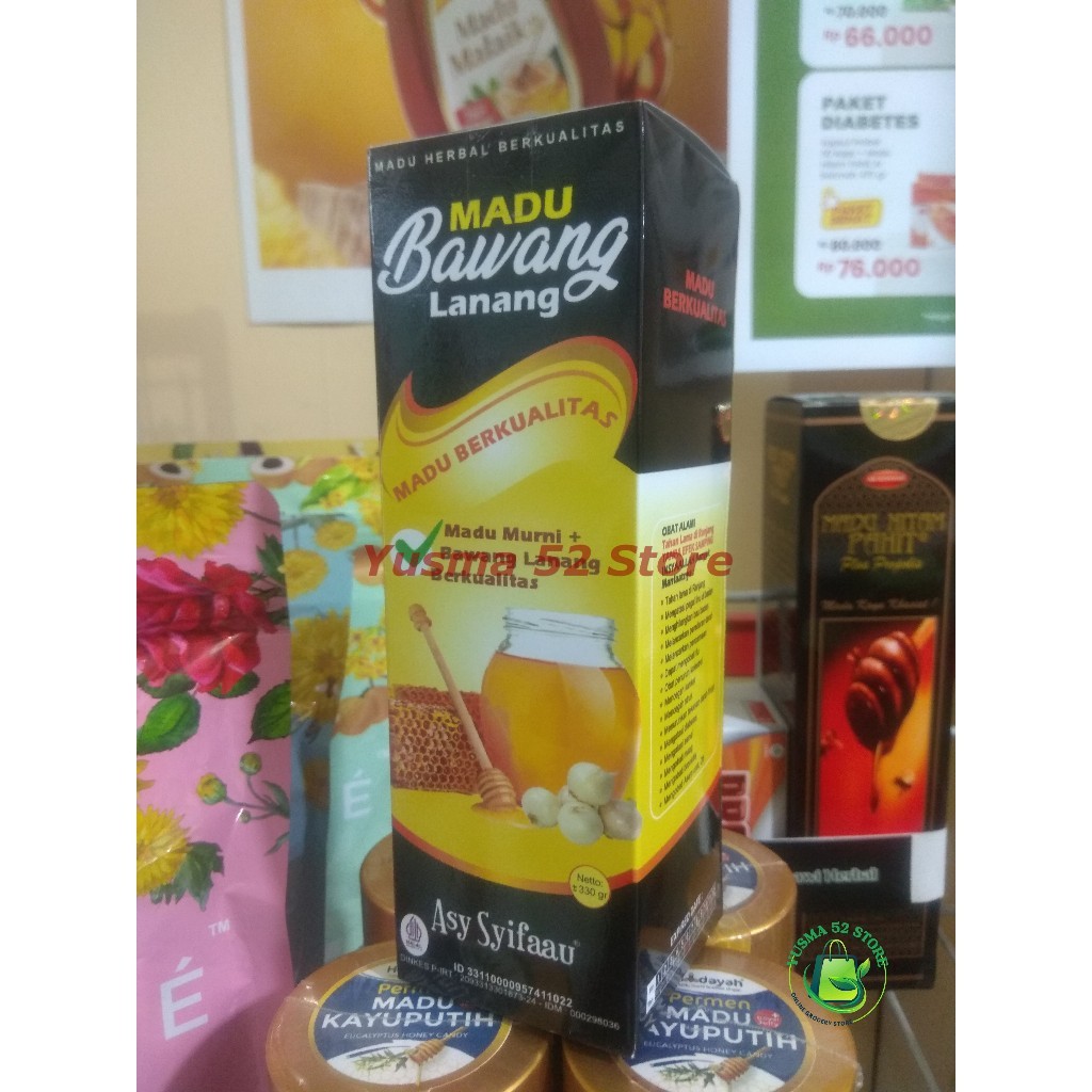 

Madu Bawang Lanang 330gr Asy Syifaau Madu Bawang Tunggal