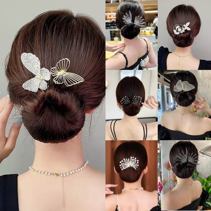 Kawat Sanggul Rambut Style Korea Elegan / Jepitan Gulung Gaya Korea Premium / Jepitan Penggulung Ram