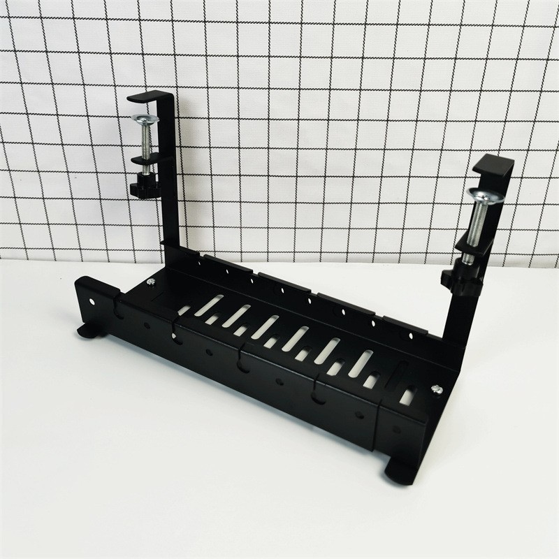 Rak Penyimpanan Kabel Cable Organizer Under Desk Cable Management Stainless Steel Organizer Kabel