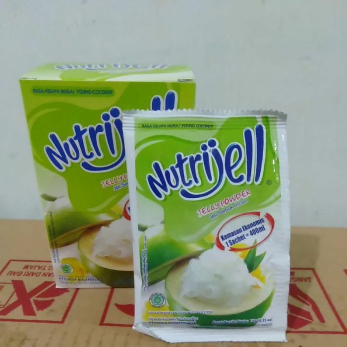 

New Item NUTRIJELL JELLY POWDER KELAPA MUDA SCT 10G