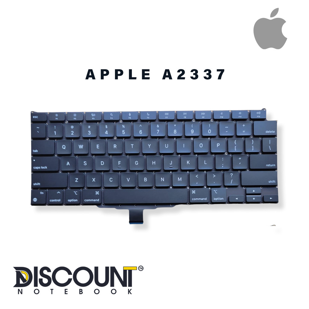 KEYBOARD LAPTOP Apple Macbook Air 13 Inch A2337 M1 (2020) US Black [GARANSI 3 BULAN]