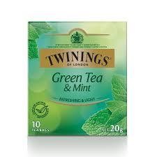 

Twinings Green Tea & Mint Tea Bags 10 pack