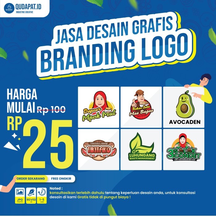 Jasa Desain Logo Premium Desain Logo Profesional | Jasa Desain logo untuk usaha UMKM