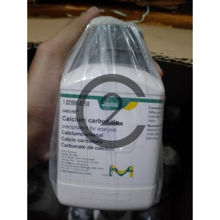 Calcium Carbonate / Kalsium Karbonat / CaCO3 1 gram Merck 102066 CC001 (Repack)