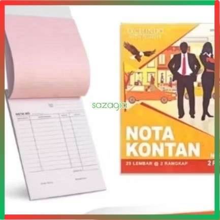 

(SG) Buku Nota Kontan Kecil 2 Ply NCR / nota kontan 2 rangkap kecil