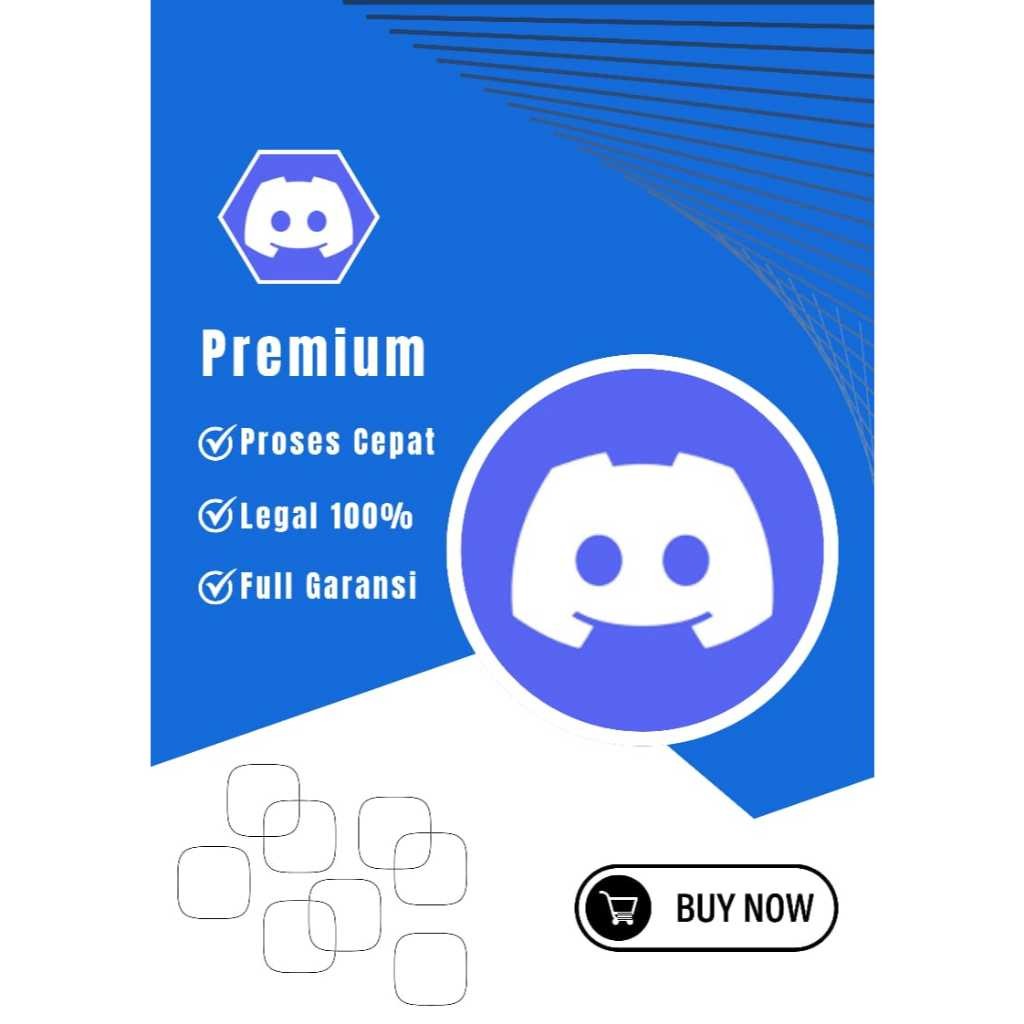 Discord Nitro Boost 1 Tahun Full Garansi All Device