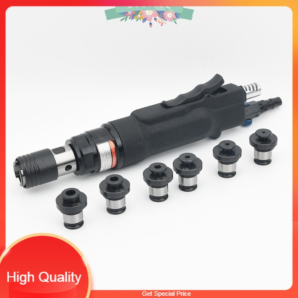 THE BEST ISO M3-M12 Pneumatic Tapping Machine Air Drill Tapping Tool Pneumatic Tapper For Threading 