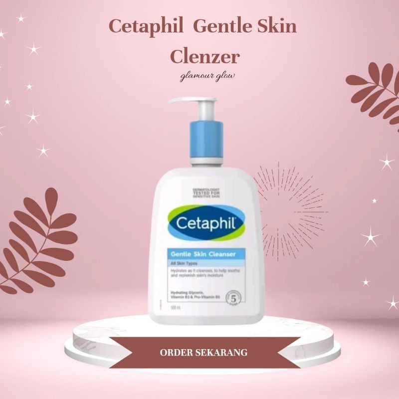 Watsons Official Store(100% ORIGINAL) || Cetaphil Gentle Skin Cleanser KEMASAN BARU 500ml EXP2027