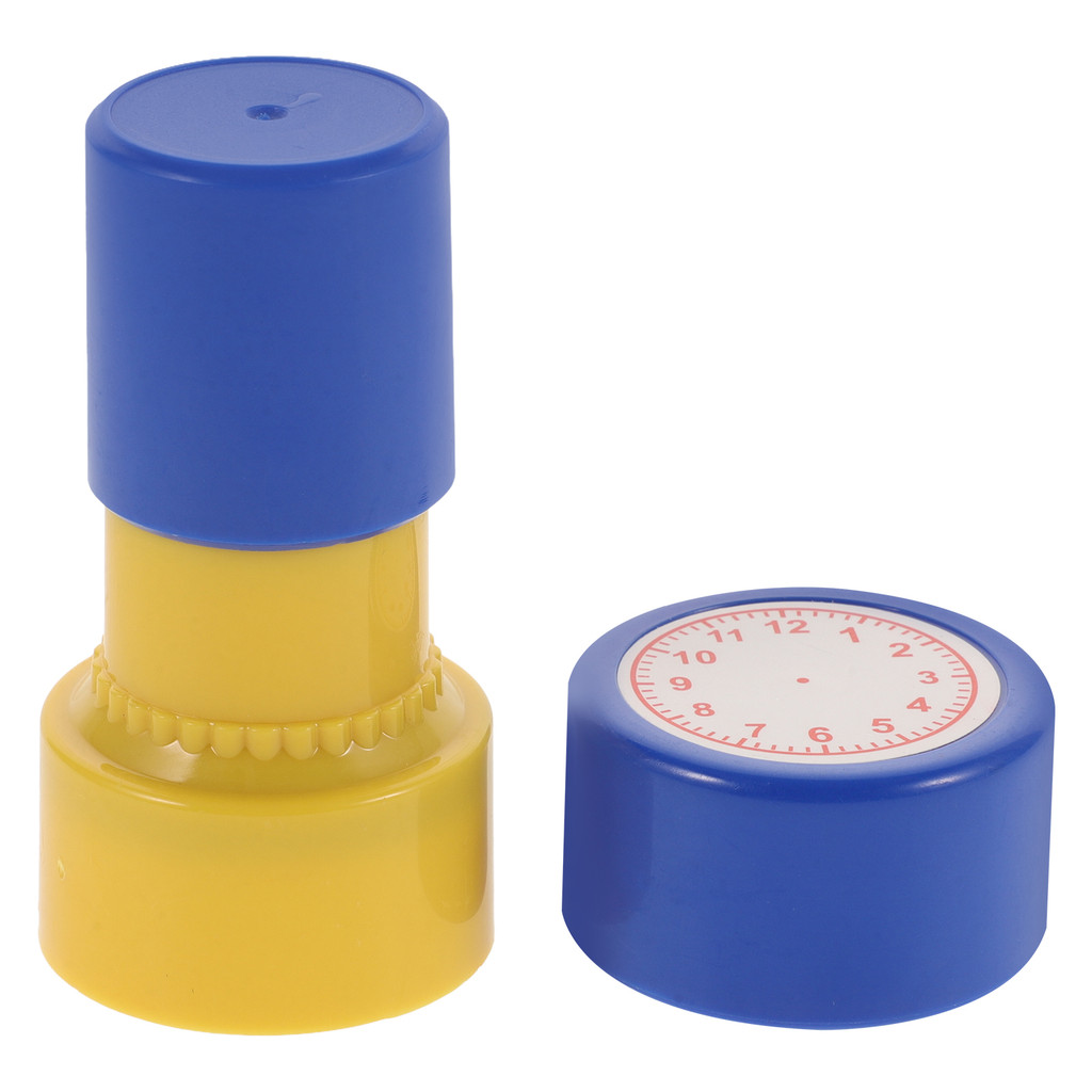 

Timetable Stamp Clock Recognition Stamps Teaching Tool Stampers for Kids Seals Dial Child