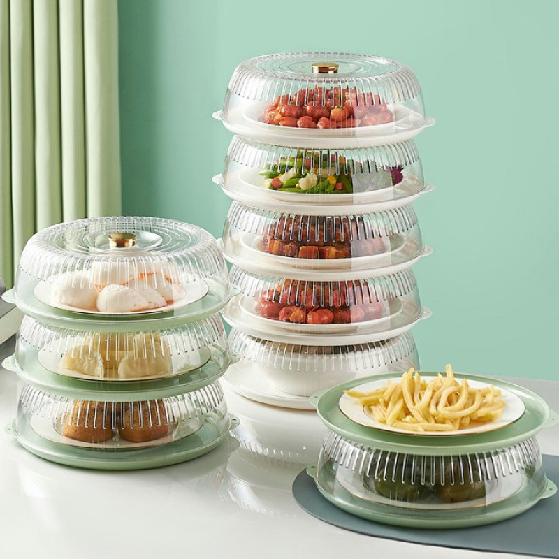 [florens]Tudung Saji Susun Penutup Makanan Transparan Food Grade