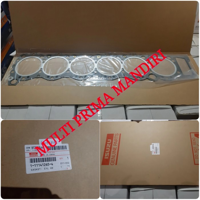 Cylinder Head Gasket ISUZU 6WF1 6WG1 Genuine 1-11141265-4 top grade