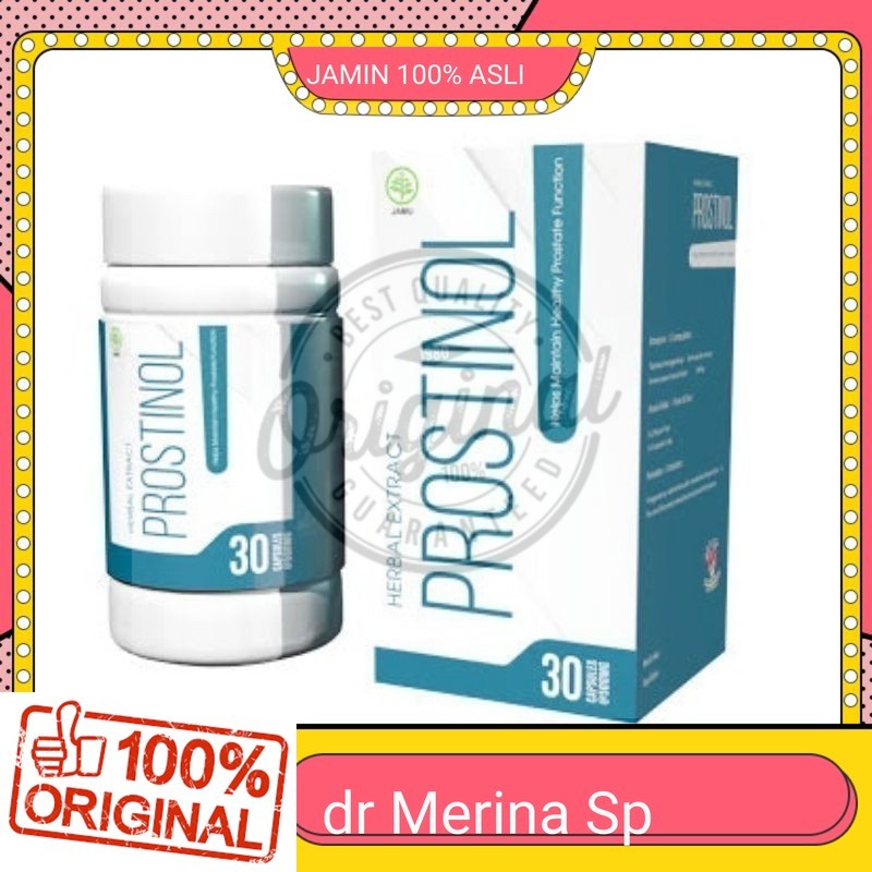 100% ASLI Prostinol Original Obat Prostat Herbal Ampuh Bpom Asli
