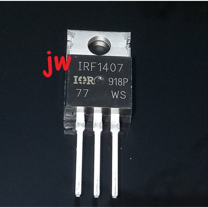 JW-S IRF1407PBF IRF1407 IRF 1407 N-Ch Mosfet 75V 130A TO-220