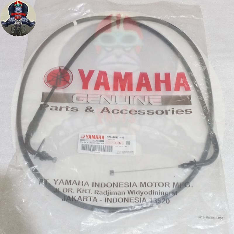 TALI KABEL GAS MIO LAMA MIO SPORTY ASLI ORI YAMAHA 5TL F6311 10