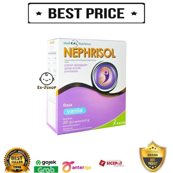 

[[Promo]]BEST SELLER Nephrisol Vanila 201gr - capucinno