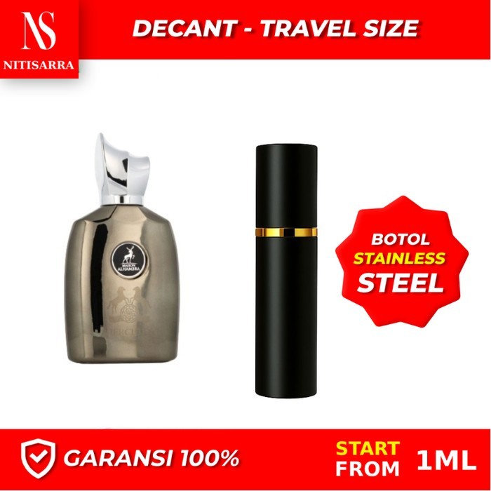 DECANT Lattafa Maison Alhambra Hercules 1ml 2ml 3ml 5ml 10ml Original - 3ml