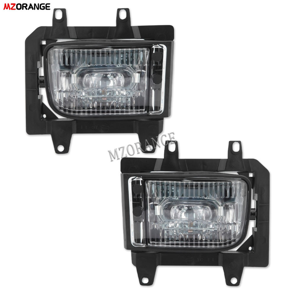 2PCS Fog Lights Assembly For BMW E30 1985-1993 Headlight Front Bumper fog Lamp Case Cover DRL Car Ac