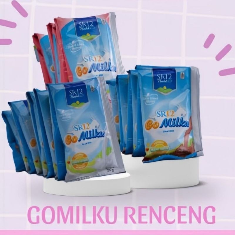 

Gomilku sachet SR12 susu kambing etawa perenceng 10pcs