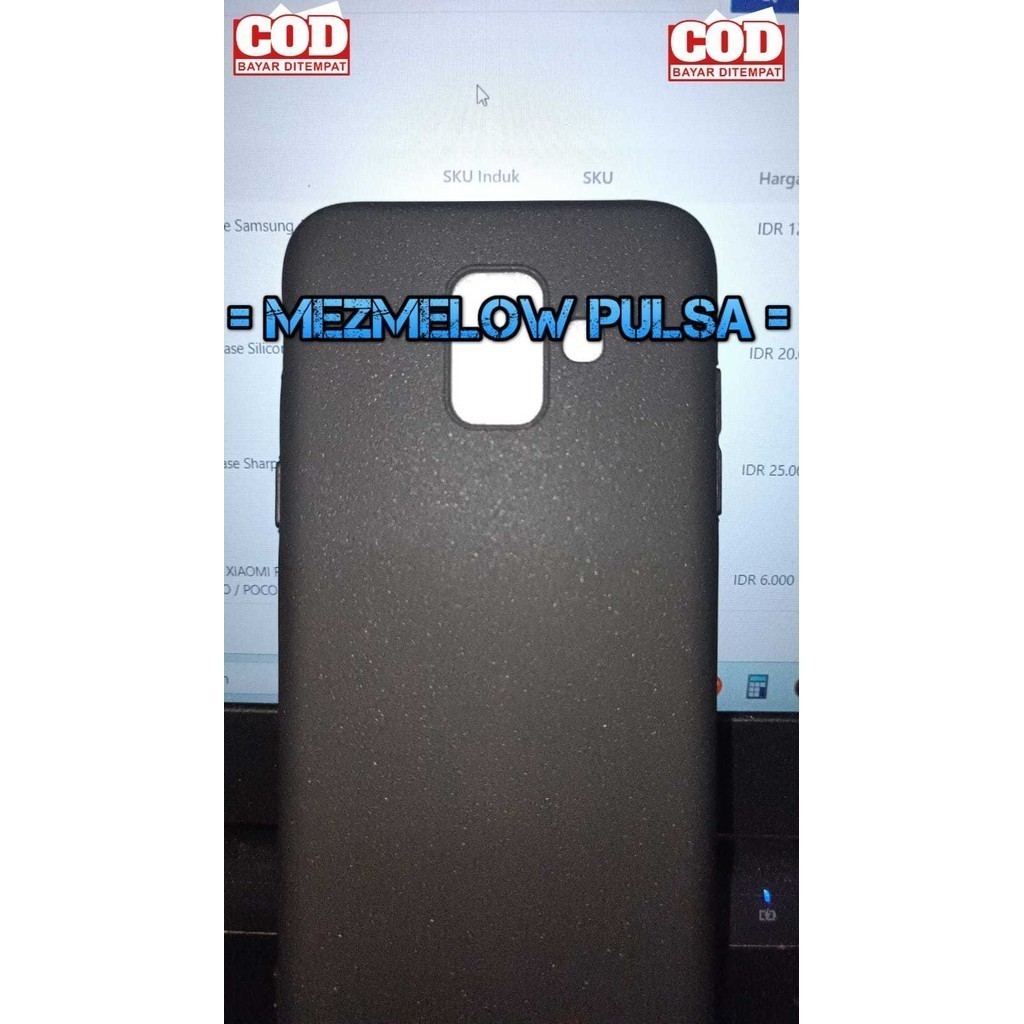 Casing TPU Caseng Silicone / Case Samsung A6 2018 / SAMSUNG A6 BIASA