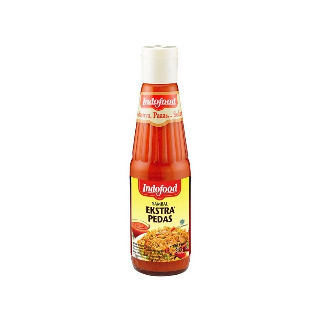 

Indofood Saos Botol 135ml - Saus Tomat / Saus Extra Pedas/Kecap Manis/Kecap Asin