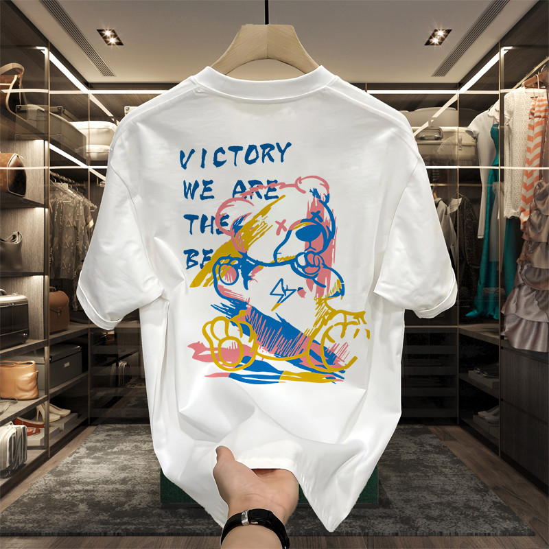 Kaos Distro Pria - Sablon Graffiti 180GSM | Katun Combed Adem & Couple S-5XL (BJ6-4)