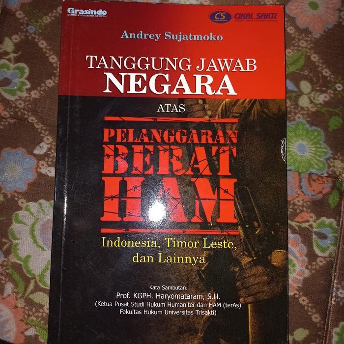 Buku Tanggung Jawab Negara atas pelanggaran berat ham