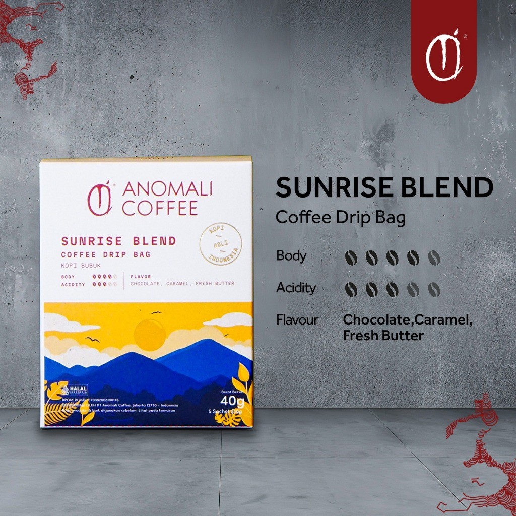 

Anomali Coffee Drip Kopi Sunrise Blend