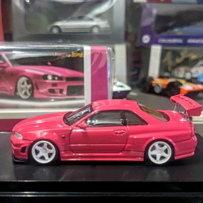 HJ99 Diecast Fast & Speed Nissan Skyline GTR R34 Suki Livery Remove Decal