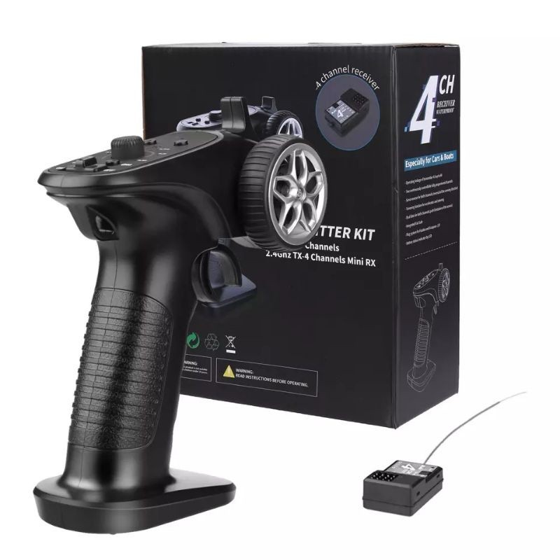 Transmitter TX4 GA-4H TX 2.4GHz 4CH Waterproof Reciver RC Car Boat