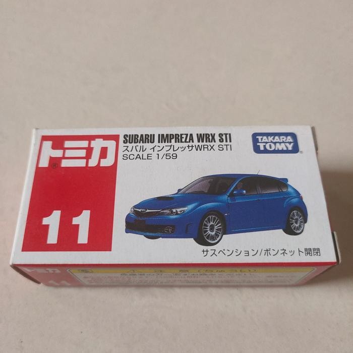 FG99 tomica 11 subaru impreza wrx sti