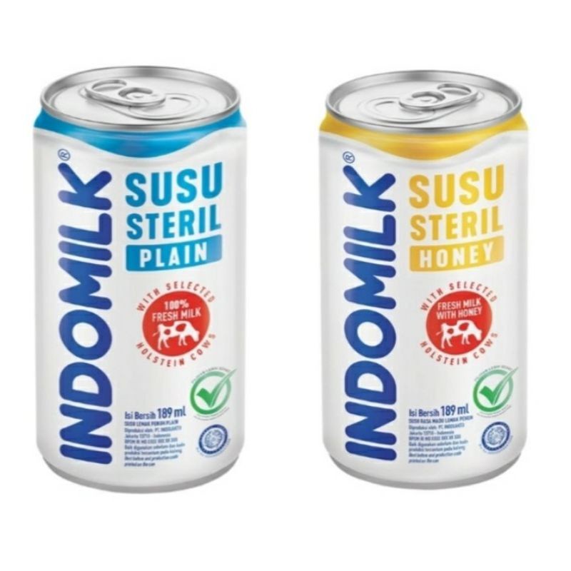 

Indomilk Susu Steril 189ml Plain & Honey - ARM