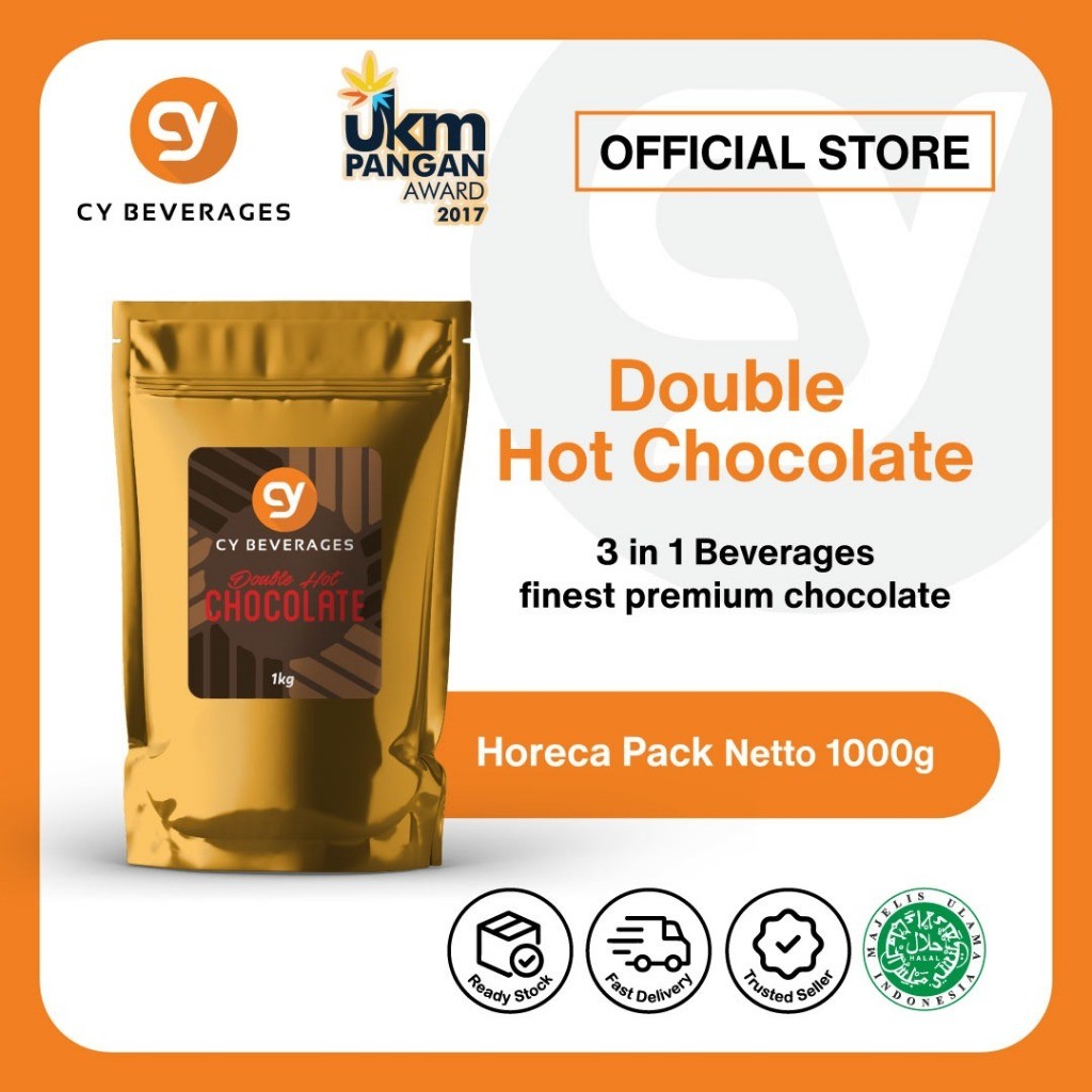 

CY Choco Double Hot Chocolate 3in1 Powder 1kg