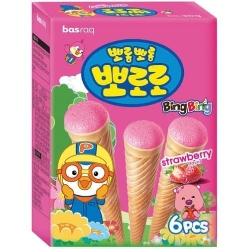 

BASRAQ Pororo Ice Cone Snack Korea 40gr