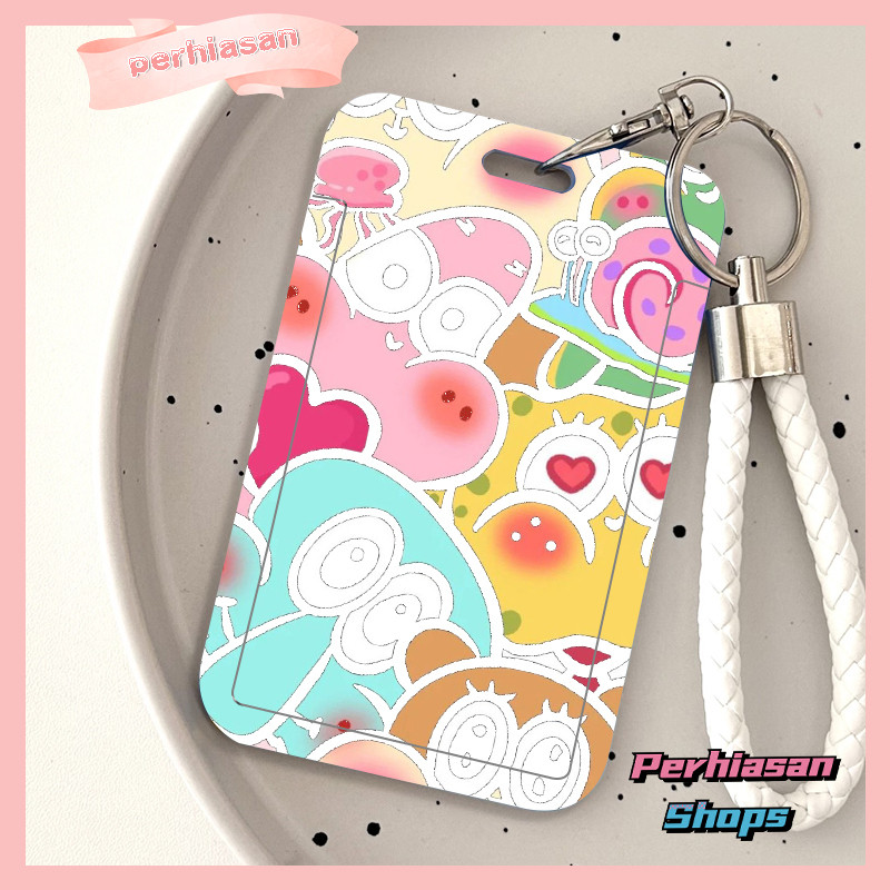 

【Diskon Lebaran】ID CARD HOLDER MOTIF KAWAII TEMPAT KARTU PHOTOCARD PHOTO CARD Dilengkapi Dengan Tali Tangan Berkualitas Tinggi Mendukung Diskon Untuk Pembelian Grosir,Kartun Imut Berwarna Pelangi