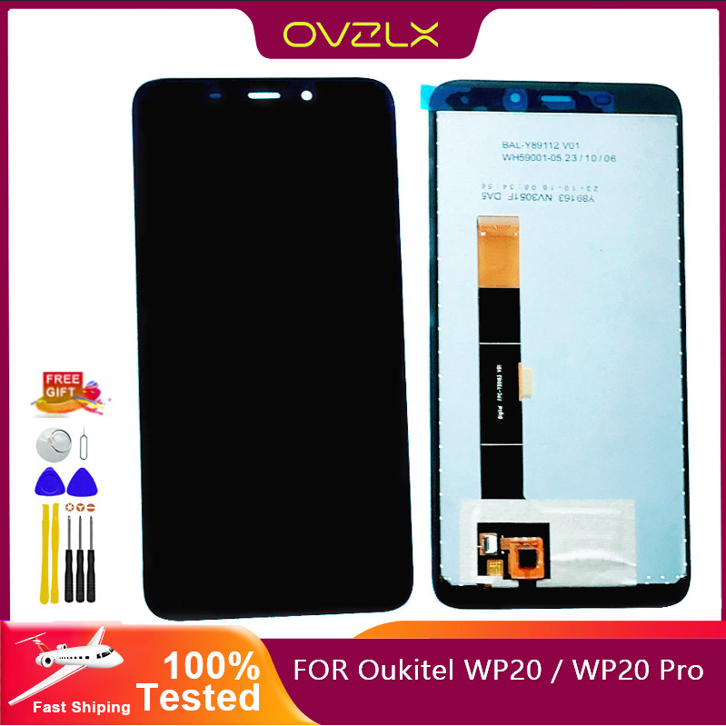 5.93" Original For OUKITEL WP20 LCD Display New Oukitel WP20 Pro Touch Screen WP20Pro WP 20 Digitize