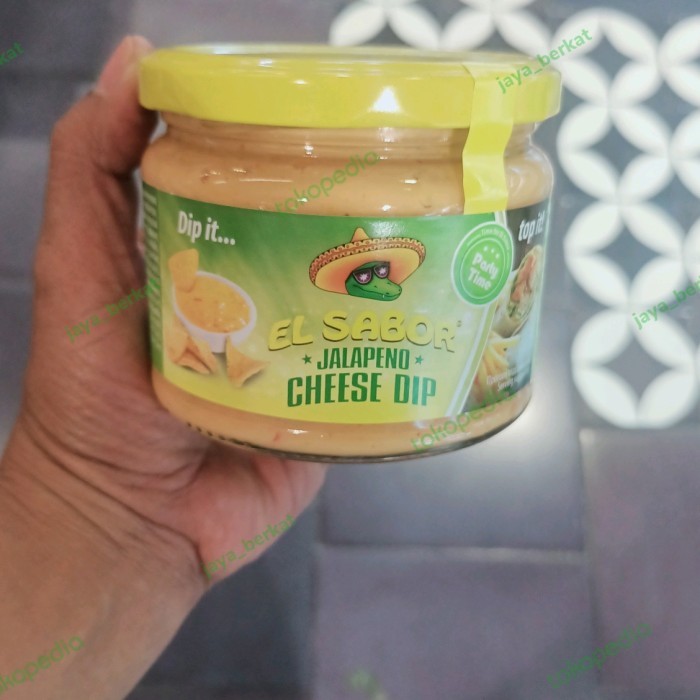 

el sabor jalapeno cheese dip 300gr