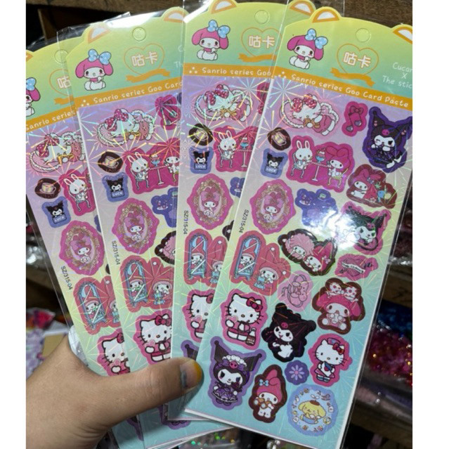 

1 PCS STIKER HOLOGRAM SANRIO