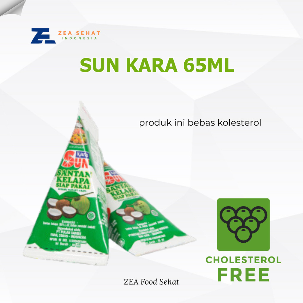 

SUN Kara 65ml Santan Siap Pakai Bebas Kolestrol Eceran