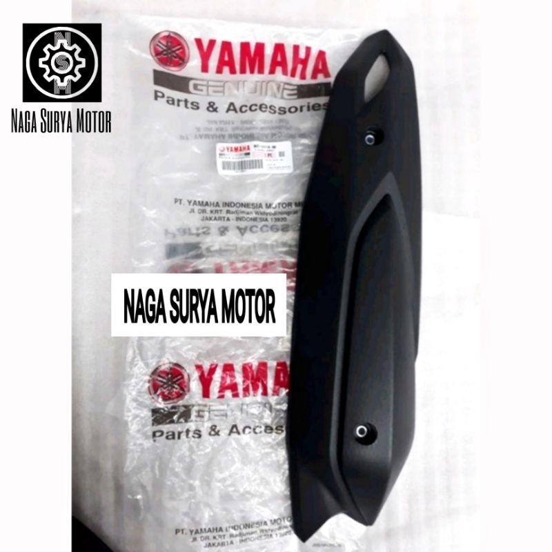 Cover tutup knalpot muffler protector Aerox 155 B65-E4718-00 ORI YGP