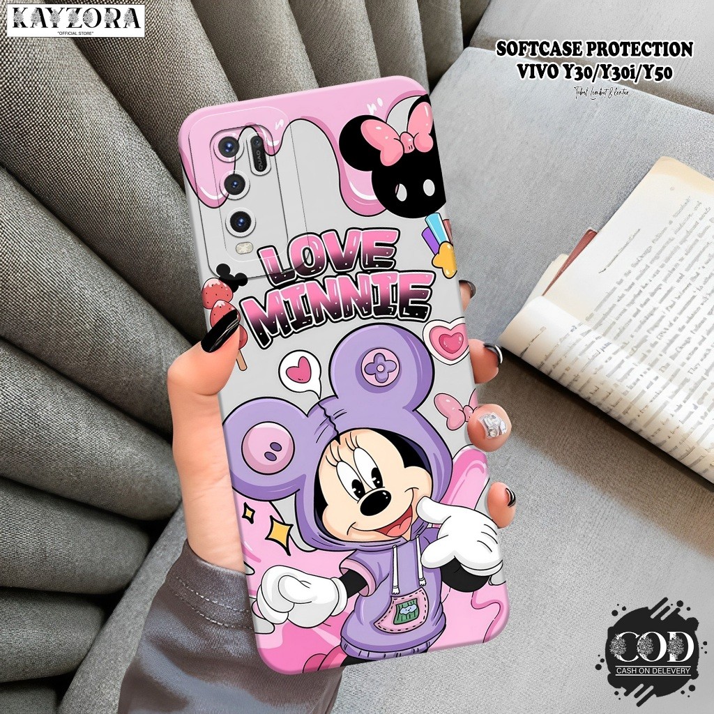 Case VIVO Y30 / Y30i / Y50 Terbaru Fashion Case Kartun Casing VIVO Y30 / Y30i / Y50 Silikon Pro Came