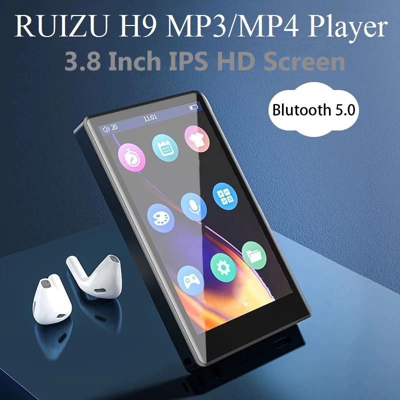 RUIZU Bluetooth HiFi DAP MP4 Player Touchscreen 16GB - H9 FD Shop8