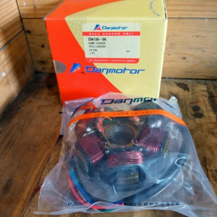 Spul Komplit Vespa Exclusive 2 Excel CDI Danmotor Original