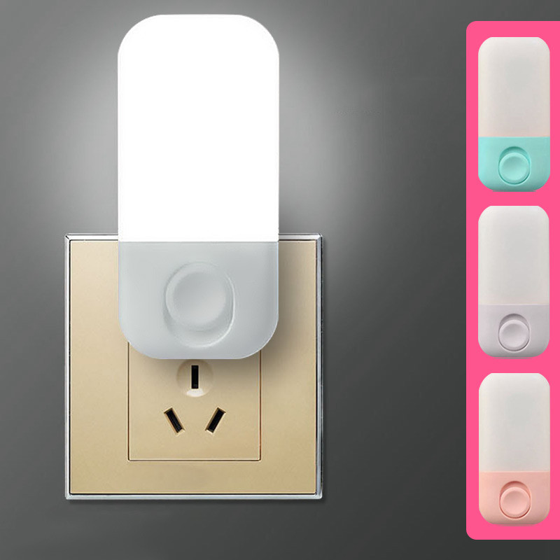 

Cute Mini LED Night Light LED Dimmer Baby Nursing Eye Sleep Light Bedroom Sleep Light Plug-in LED Energy Saving Lamp